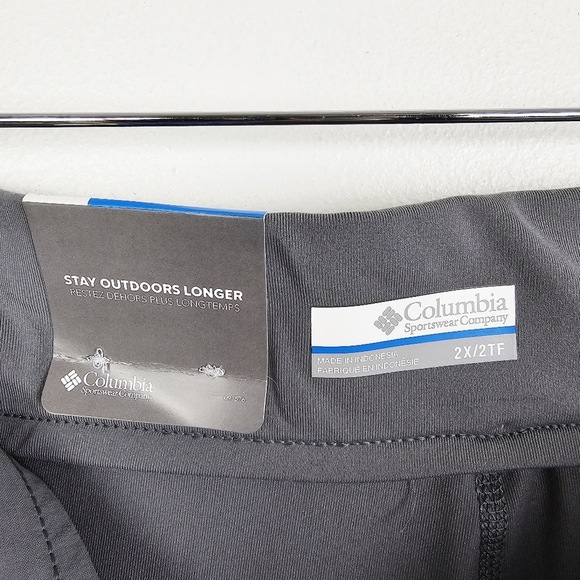 Columbia Gray Anytime Casual Skort NWT UPF 50 Sun Protection - Picture 5 of 12